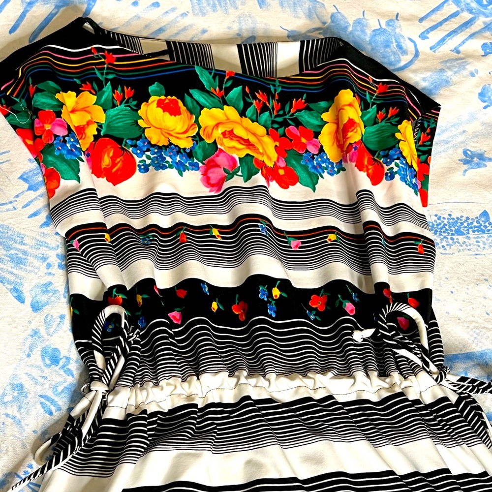 Vintage 1970's, 70's, 1970s, 70s Quintessential Maxi Disco Dress